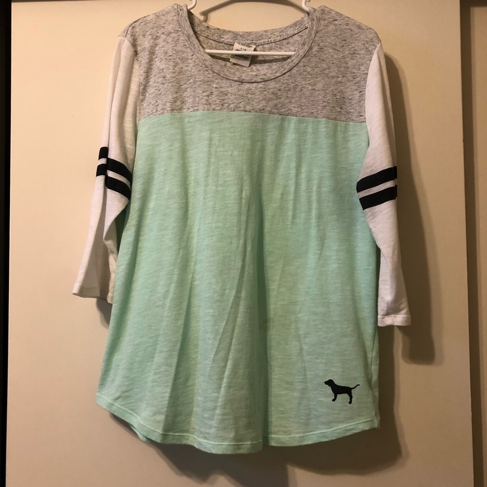 PINK baseball tee